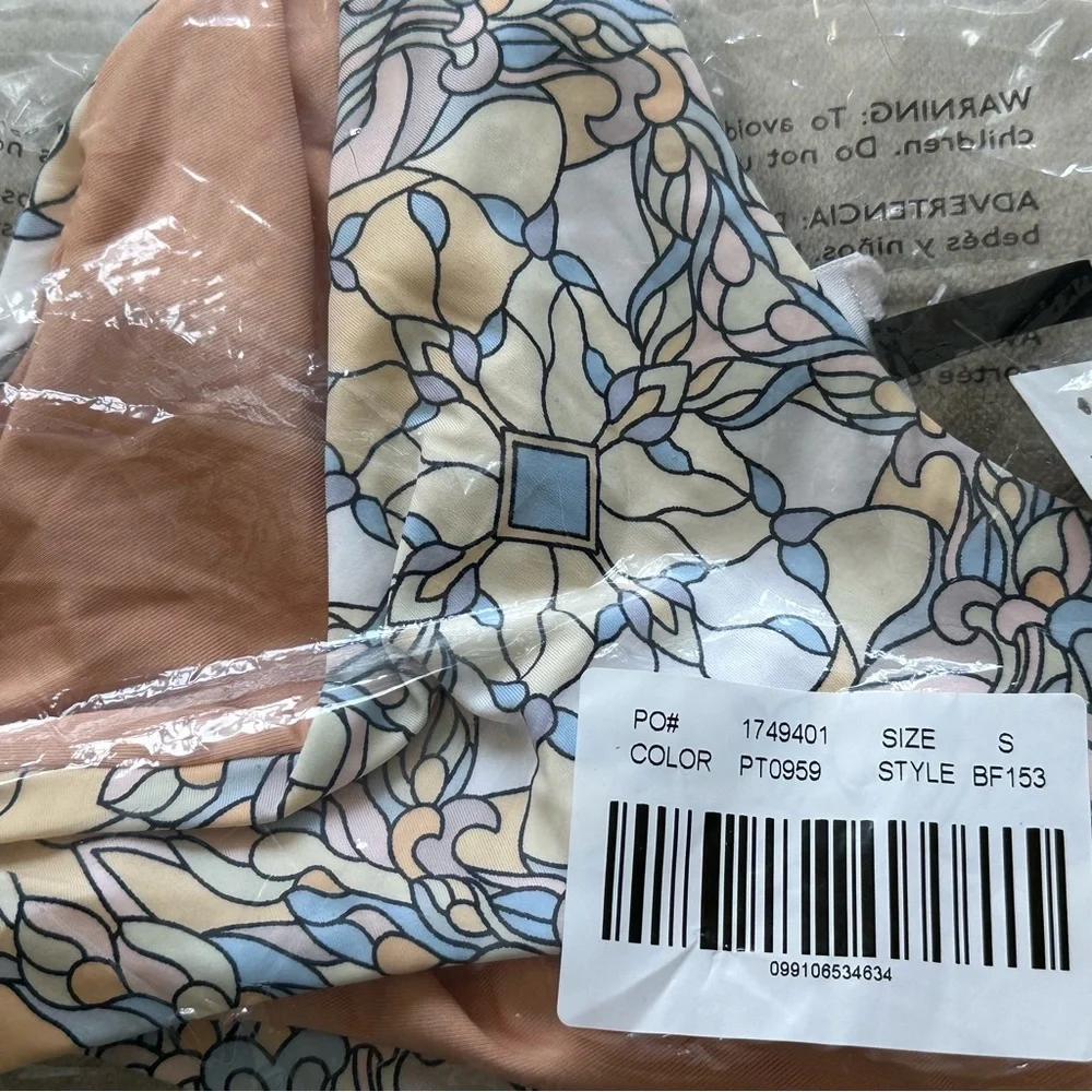 J. Crew Women’s Kaleidoscope Print Cheeky Active Bikini Bottoms Size Small
